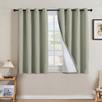 H.VERSAILTEX Linen Curtains 100% Blackout Curtains by HVERSAILTEX