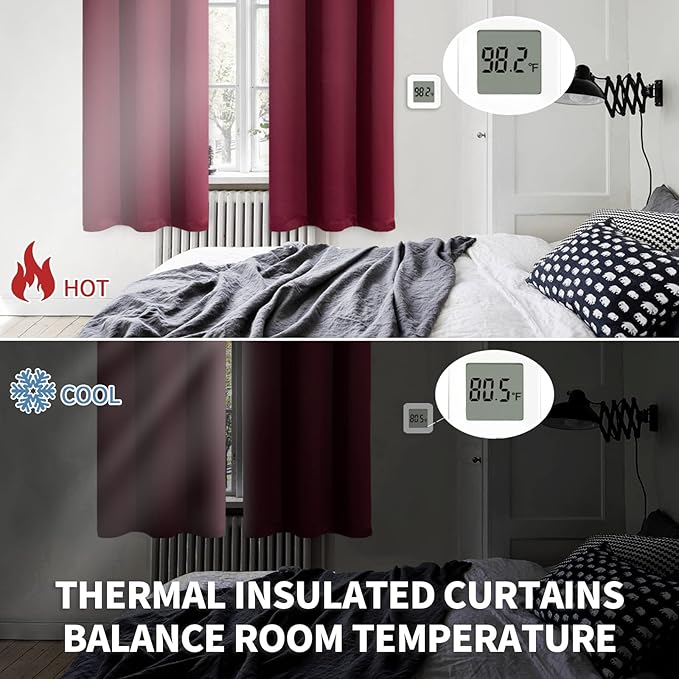 BGment Blackout Curtains for Bedroom - Image 4