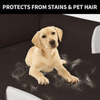 Easy-Going Reversible Chaise Lounge Couch Cover Water Resistant Sofa Cover - Image 4
