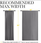 NICETOWN Blackout Curtain Panels - Image 7