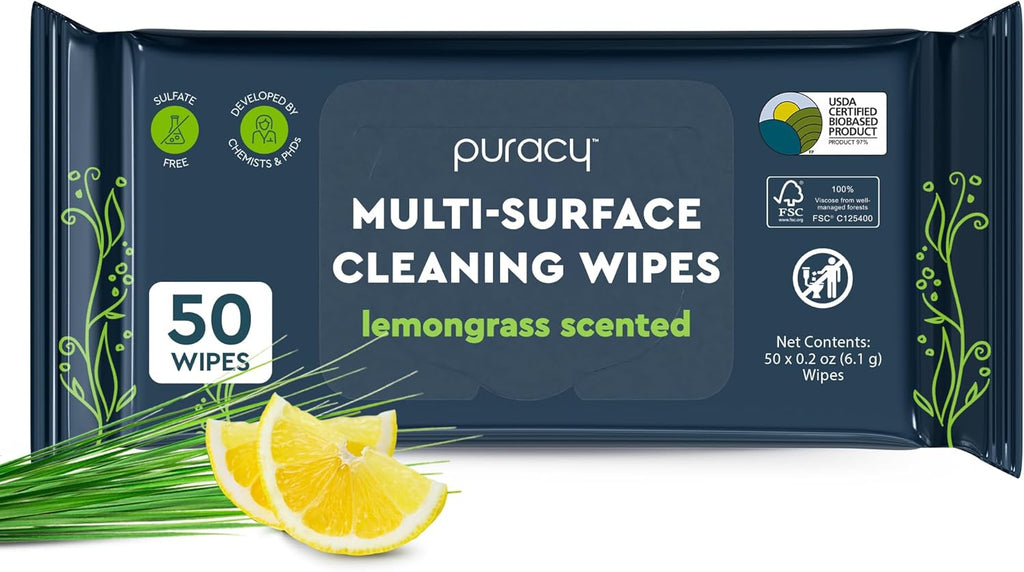 Puracy All Purpose Cleaner Concentrate, Multi Surface Cleaner, 16 Fl Oz
