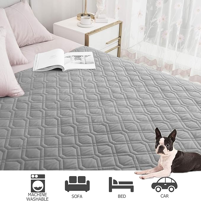 Ameritex Waterproof Blanket Reversible Dog Bed Cover Pet Blanket - Image 4