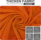 U-NICE HOME Stretch Futon Cover Armless Bed Slipcover - Image 5