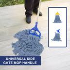 KeFanta 3 Pack Heavy Duty Commercial Mop Head Replacement, Blue