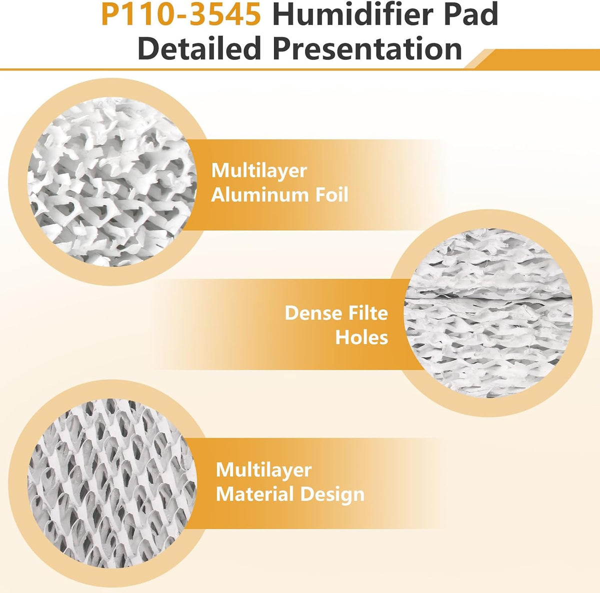 P110-3545#35 Humidifier Water Panel for Carrier and Bryant (2 Pack)