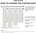 Joydeco Blackout Curtains for Bedroom - Image 7