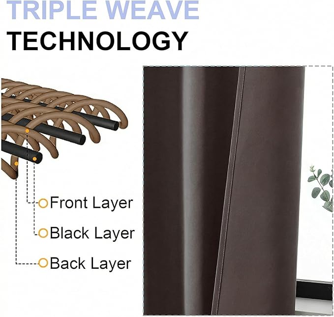 Simplebrand Blackout Extra 10ft Curtains - Image 5