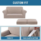 H.VERSAILTEX 3 Piece Stretch Sofa Covers - Image 6