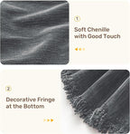 Sectional Couch Covers, 2 Pieces Washable L Shaped Couch Covers Sofa Blanket - Image 6