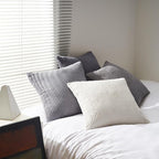 Topfinel 55x55cm Gray Set of 4 Corduroy Pillow Covers Cushion Cover Decorative - Image 5