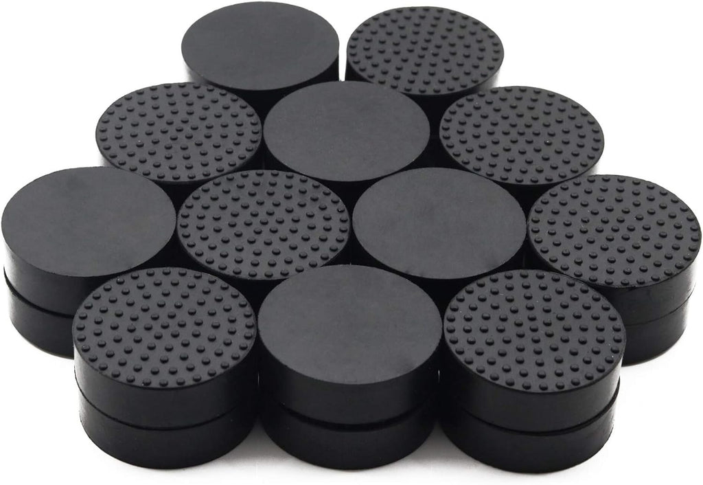 24 Pack Invisible Pot Feet with Enhanced Non-Slip Surface Grip Plant Pots and Flowers, Solid Rubber Pots Risers, Pot Lifters for Indoor or Outdoor Planters