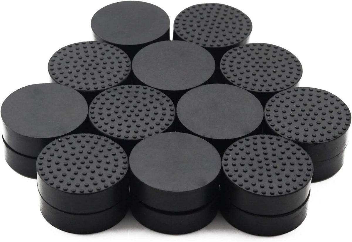 24 Pack Invisible Pot Feet with Enhanced Non-Slip Surface Grip Plant Pots and Flowers, Solid Rubber Pots Risers, Pot Lifters for Indoor or Outdoor Planters