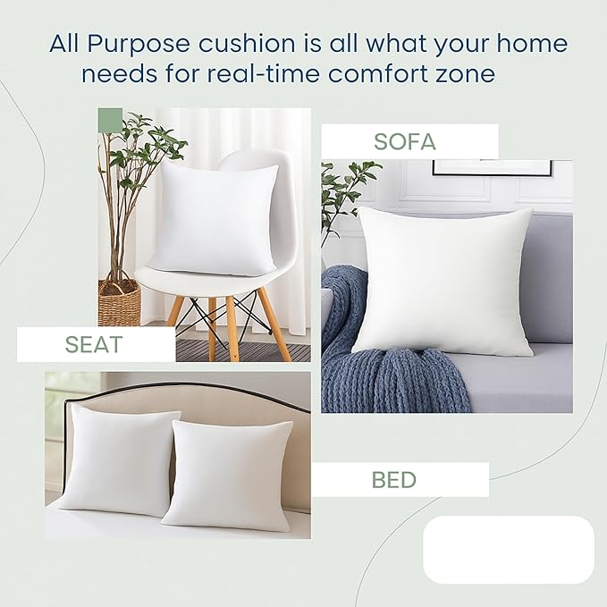LANE LINEN Throw Pillow Insert - Image 3