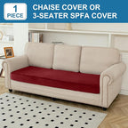 Couch Cover Velvet Chaise Cushion Cover - Image 4