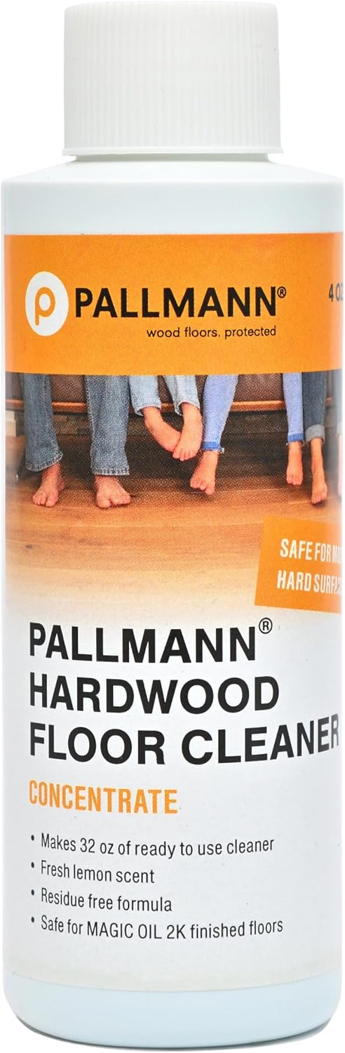 Pallmann Hardwood Floor Cleaner Concentrate - 1 Gallon - Residue Free