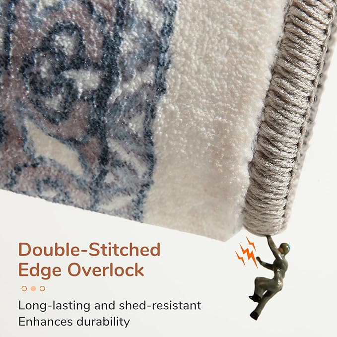 OPPODREAM Soft 6x9 Area Rugs, Washable Rug 6x9 - Image 3