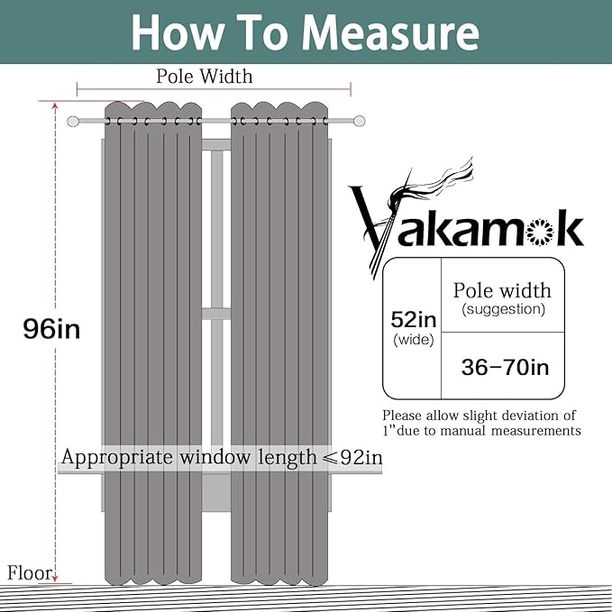 Yakamok Light Sage Green Blackout Curtains - Image 7