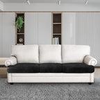 Leather Look Couch Cushion Covers Sofa Seat Slipcovers Sets Couches Furniture - Image 3