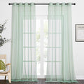 NICETOWN Sheer Sage Green Curtains by NICETOWN