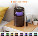 AIRROMI Pet Air Purifier for Home & Bedroom, HEPA Activated Carbon Filter, Removes Pet Dander & Odor, Allergies, Smoke, Hair, Night Light, Fragrance Sponge, Up to 658 ft², A2002 Tan