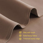 NICETOWN Window Draperies Blackout Curtain Panels, Window Treatment Thermal - Image 4