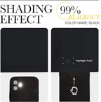 NICETOWN Blackout Curtain Panels 86 inches - Image 5