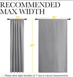 NICETOWN Blackout Curtain Panels - Image 8