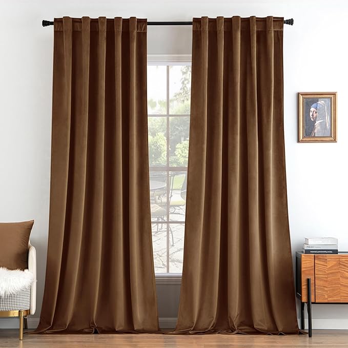 MIULEE Velvet Curtains 84 inches by MIULEE