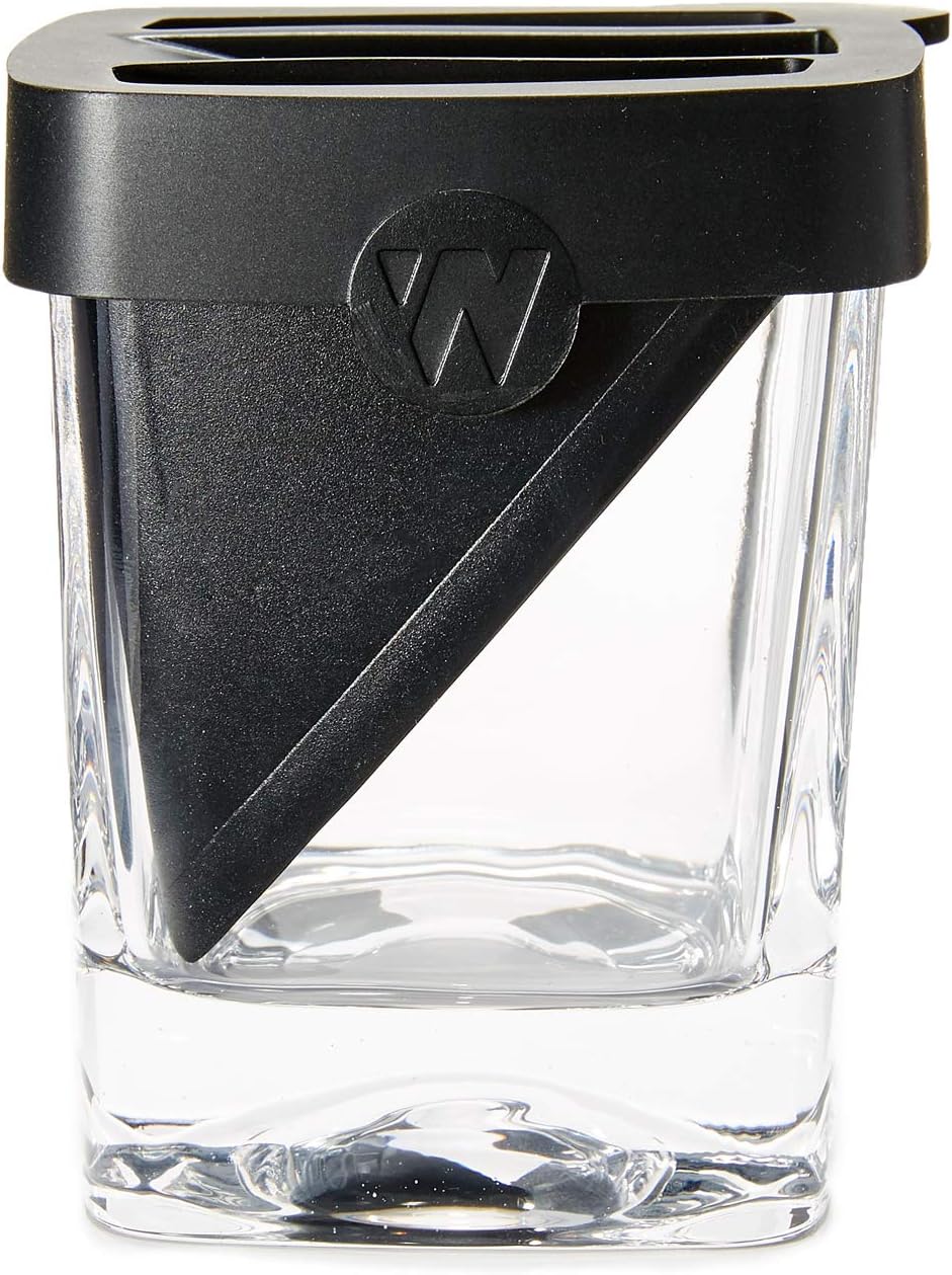 Corkcicle Premium Old Fashioned Glass 9 oz with Silicone Ice Mold