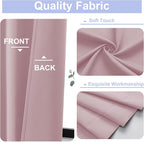 Simplebrand Ava Blush Blackout Curtains - Image 3