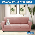 XINEAGE New 4 Pieces Extra Large Couch Covers - Image 2