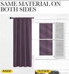 NICETOWN Blackout Curtains for Living Room, 2 Panels, 42 by 63, Darkening - Image 5