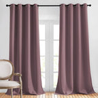 NICETOWN Blackout Dry Rose Curtains by NICETOWN
