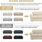 H.VERSAILTEX 4 Piece Stretch Couch Covers - Image 4