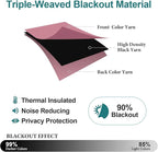 ChrisDowa Blackout Curtains 70 inches Wide - Image 4