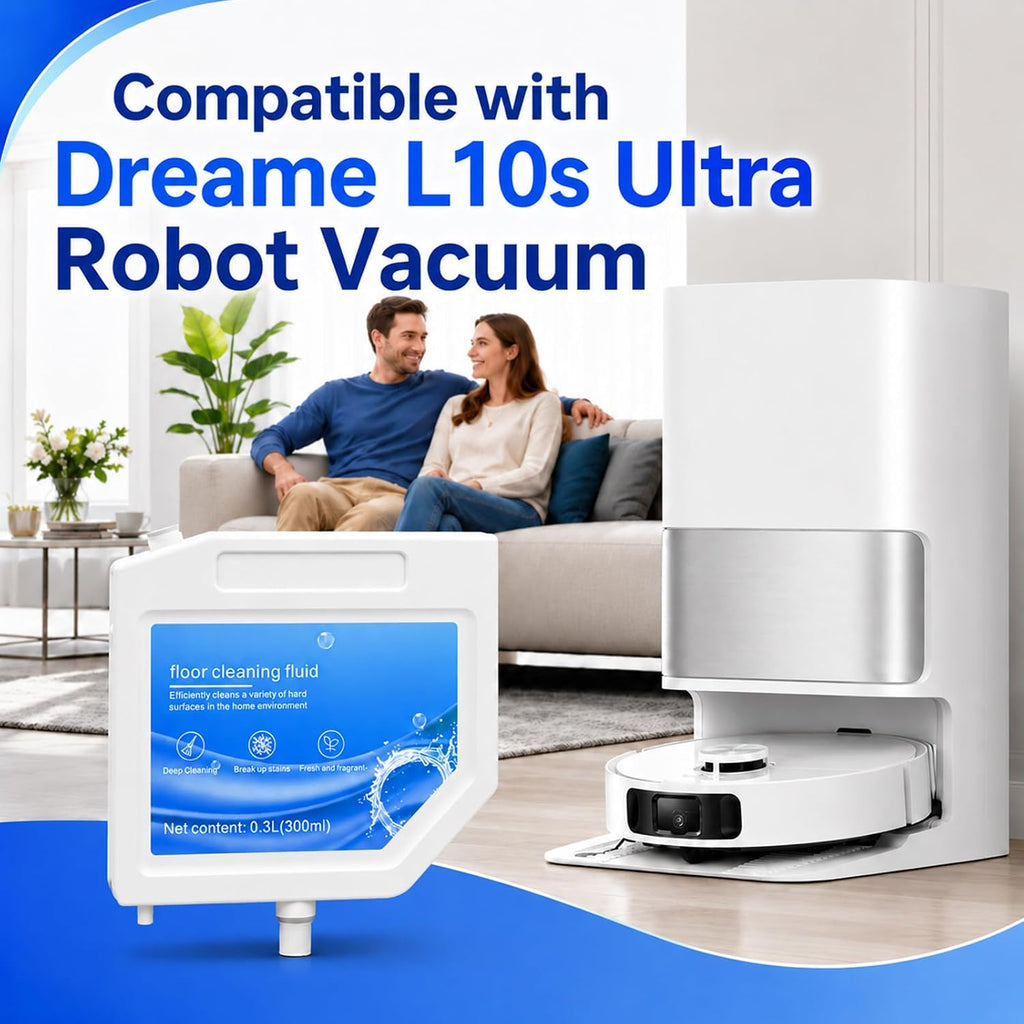 3 pcs Robot Vacuum Cleaning Solution for Dreame L10s Ultra