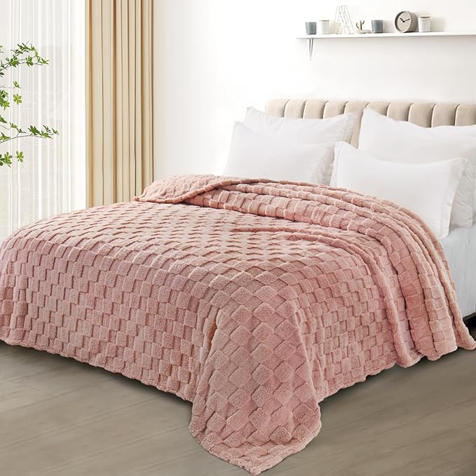 Exclusivo Mezcla King Size Flannel Fleece Blanket, Super Soft and Warm - Image 2