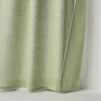 MIULEE Sage Green Kitchen Curtains 24 Inch Length 2 Panels, Soft Thick Linen - Image 7
