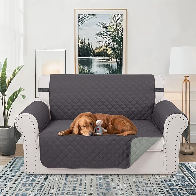 Reversible Loveseat Sofa Covers Couch Cover Furniture Protector - Image 2