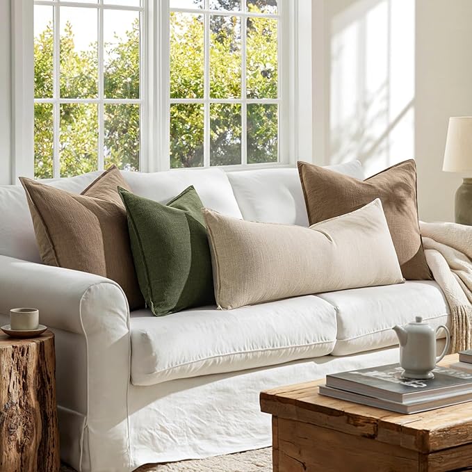 MIULEE Decorative Long Lumbar Throw Pillow Cover - Image 4