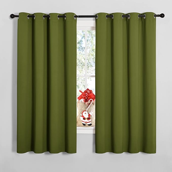 NICETOWN Bedroom Curtain Panels Blackout Draperies, Thermal Insulated Solid by NICETOWN