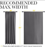 NICETOWN Blackout Curtain Panels - Image 7
