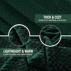 Exclusivo Mezcla Fleece Bed Blanket Twin Size, Super Soft and Warm Blankets - Image 6