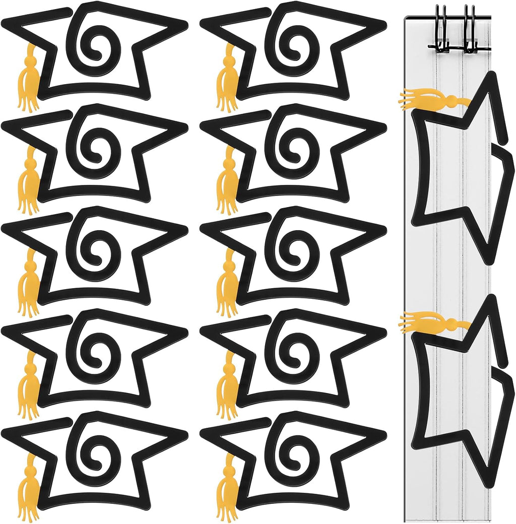 24 Pcs Back to School Jumbo Acrylic Paper Clips, 4 Inch