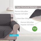 U-NICE HOME Reversible Sofa Cover Couch Cover - Image 4