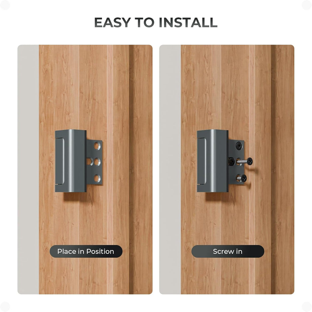 1Pack Door Reinforcement Lock Home Security, Childproof Safety