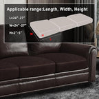 Leather Look Couch Cushion Covers Sofa Seat Slipcovers Sets Couches Furniture - Image 3