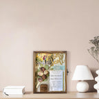 FramePro Shadow Box Frame Display Case 12x16 with Removable Shelves, Deep Memory Box Trinket Knick Knack Shelf Cabinet for Collector, Keepsake Coins Military Medals Wedding Flowers Real Wood