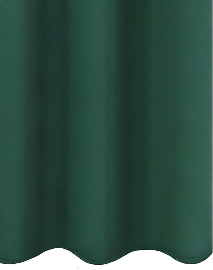 LEMOMO Green Blackout Curtains 34 x 84 Inch Length/Set of 2 Curtain - Image 9