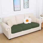hyha Milk Silk Couch Cushion Covers, Soft Magic Sofa Covers Washable - Image 7